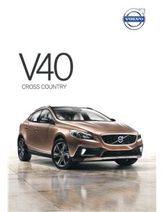 2013 VOLVO V40 CROSS COUNTRY BROCHURE NEDERLANDS
