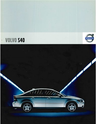2004 VOLVO S40 BROCHURE DUTCH