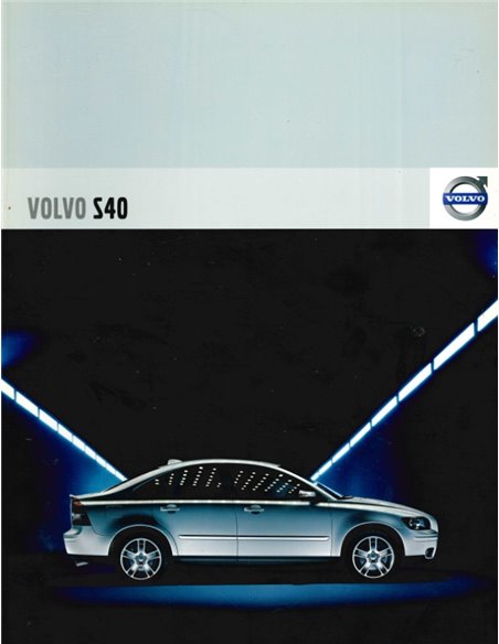 2004 VOLVO S40 BROCHURE NEDERLANDS