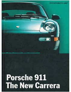 1994 PORSCHE 911 CARRERA HARDBACK BROCHURE ENGLISH (US)