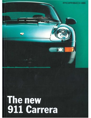 1994 PORSCHE 911 CARRERA HARDCOVER BROCHURE ENGELS