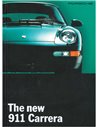 1994 PORSCHE 911 CARRERA HARDCOVER BROCHURE ENGELS