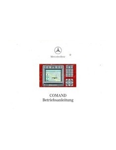 1999 MERCEDES BENZ COMAND INSTRUCTIEBOEKJE DUITS