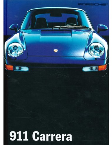 1995 PORSCHE 911 CARRERA HARDBACK BROCHURE ENGLISH