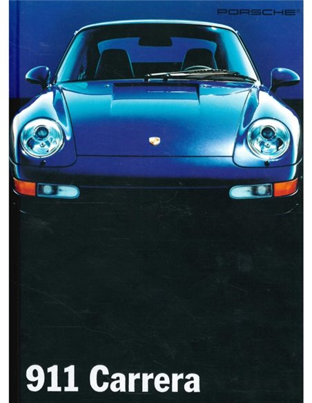 1995 PORSCHE 911 CARRERA HARDCOVER BROCHURE ENGELS