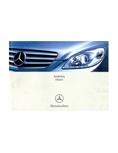 2007 MERCEDES BENZ B KLASSE INSTRUCTIEBOEKJE NEDERLANDS