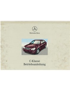 2000 MERCEDES BENZ C KLASSE INSTRUCTIEBOEKJE DUITS