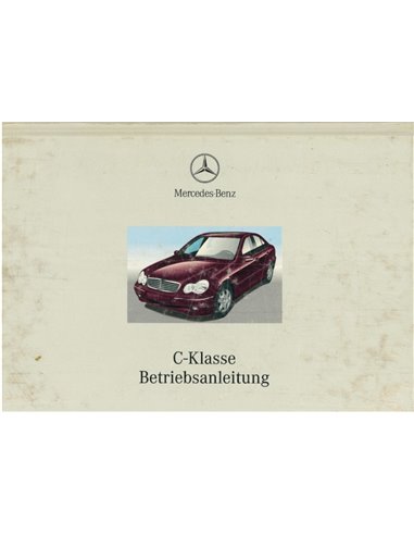 2000 MERCEDES BENZ C CLASS OWNERS MANUAL GERMAN