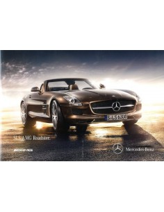2011 MERCEDES BENZ SLS AMG ROADSTER BROCHURE DUITS
