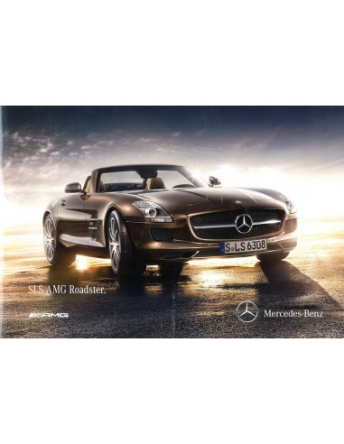 2011 MERCEDES BENZ SLS AMG ROADSTER BROCHURE DUITS