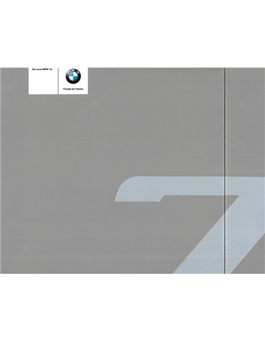2008 BMW 7 SERIES BROCHURE GERMAN