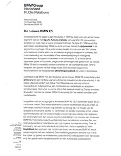 2006 BMW X5 HARDCOVER PERSMAP ENGELS 2