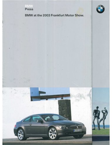 2003 BMW FRANKFURT HARDCOVER PERSMAP ENGELS