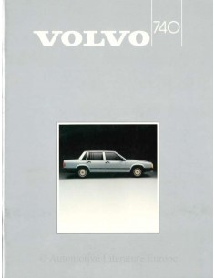 1985 VOLVO 740 BROCHURE DUTCH