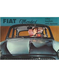 1954 FIAT 1100 BROCHURE ENGELS