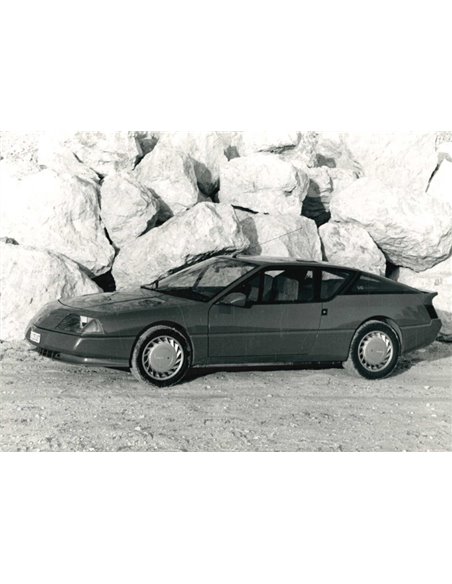 1986 RENAULT ALPINE V6 TURBO PRESSKIT FRENCH