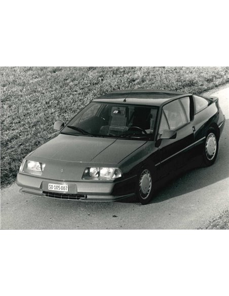 1986 RENAULT ALPINE V6 TURBO PRESSKIT FRENCH