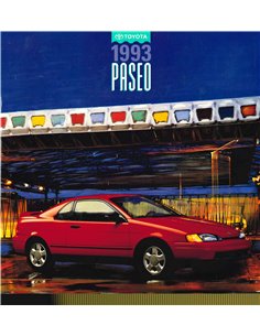 1993 TOYOTA PASEO BROCHURE ENGELS (VS)