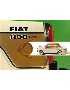 1953 FIAT 1100 DE LUXE BROCHURE DUTCH