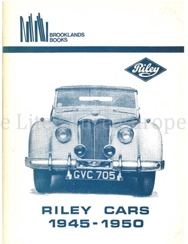 RILEY, CARS 1945 - 1950  (BROOKLANDS)