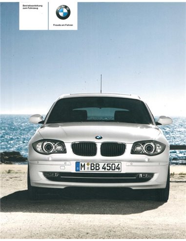2011 BMW 1 SERIE INSTRUCTIEBOEKJE DUITS