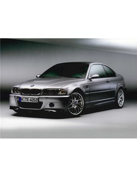 2003 BMW M3 CSL PERSMAP ENGELS | NEDERLANDS