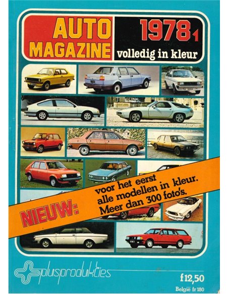 1978 AUTO MAGAZINE NIEDERLÄNDISCH
