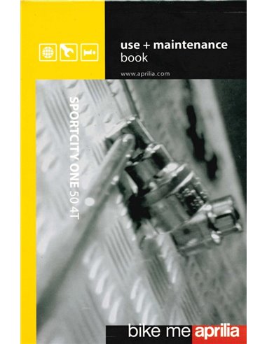 2008 APRILIA SPORTCITY ONE 50 4T BETRIEBSANLEITUNG ITALIEN | DEUTSCH