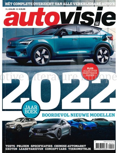 2022 AUTOVISIE YEARBOOK DUTCH