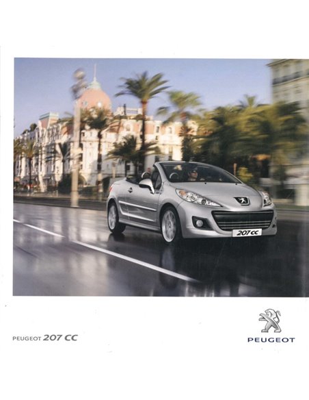 2012 PEUGOT 207 CC  BROCHURE SPAANS (AR)