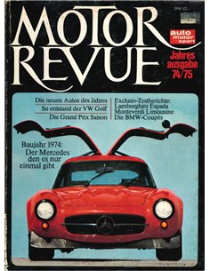1974 MOTOR REVUE JAARBOEK DUITS