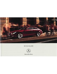 2006 MERCEDES BENZ CLS HARDCOVER PROSPEKT NIEDERLÄNDISCH