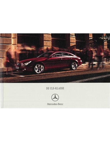 2006 MERCEDES BENZ CLS HARDCOVER PROSPEKT NIEDERLÄNDISCH