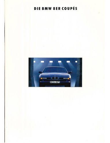 1993 BMW 8 SERIE BROCHURE DUITS