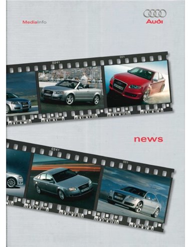 2005 AUDI MODEL PROGRAMM PRESSEMAPPE DEUTSCH