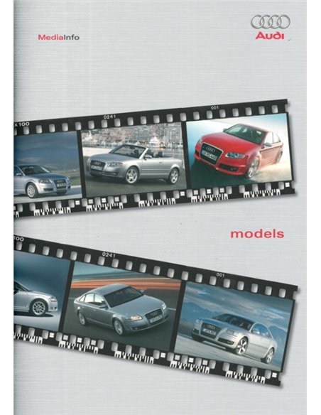 2005 AUDI MODEL RANGE PRESSKIT GERMAN