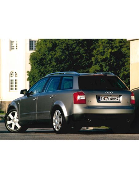 2001 AUDI A4 PRESSEMAPPE DEUTSCH