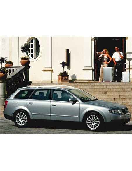 2001 AUDI A4 PRESSEMAPPE DEUTSCH
