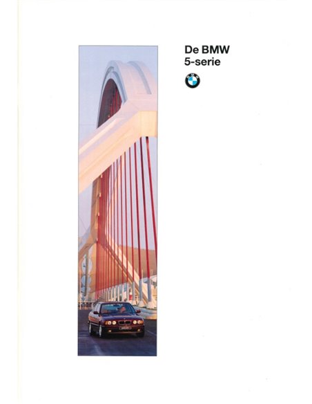 1994 BMW 5 SERIES BROCHURE DUTCH