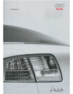 2002 AUDI A8 HARDCOVER PERSMAP DUITS 2