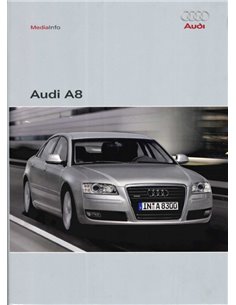 2007 AUDI A8 HARDBACK PRESSKIT GERMAN