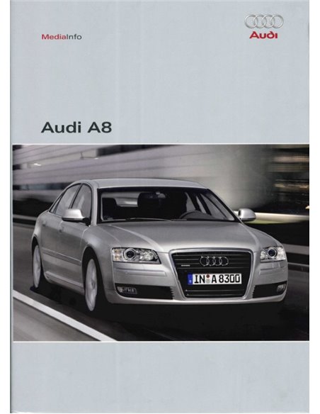 2007 AUDI A8 HARDCOVER PERSMAP DUITS