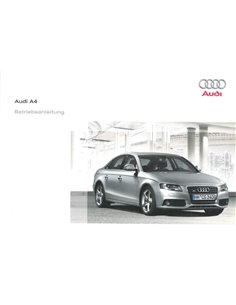 2008 AUDI A4 INSTRUCTIEBOEKJE NEDERLANDS