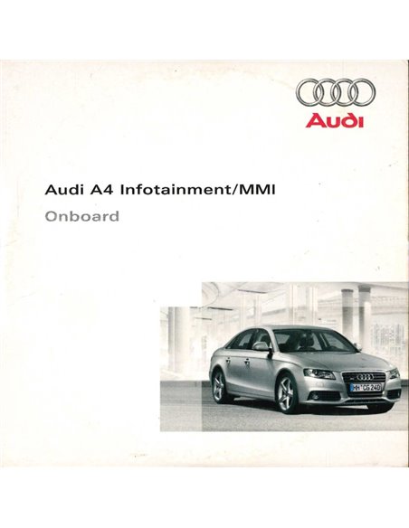 2008 AUDI A4 CD INFOTAINMENT MMI