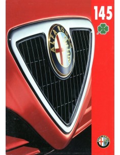 1995 ALFA ROMEO 145 QV BROCHURE NEDERLANDS