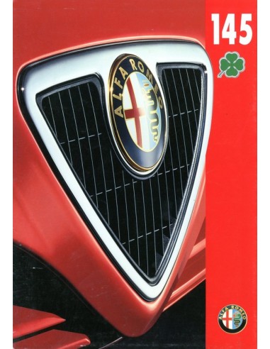 1995 ALFA ROMEO 145 QV BROCHURE NEDERLANDS