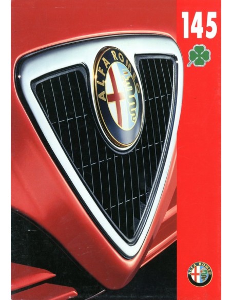 1995 ALFA ROMEO 145 QV BROCHURE NEDERLANDS