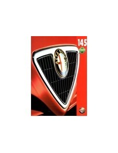 1996 ALFA ROMEO 145 QV BROCHURE DUITS