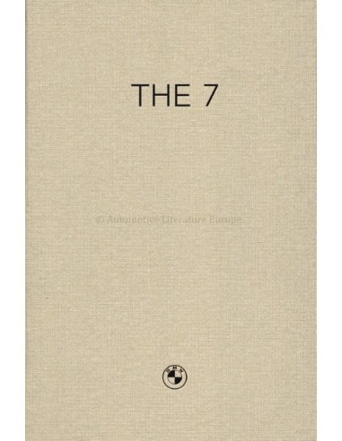 2020 BMW 7 SERIE HARDCOVER BROCHURE NEDERLANDS