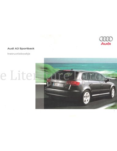2007 AUDI A3 SPORTBACK INSTRUCTIEBOEKJE NEDERLANDS